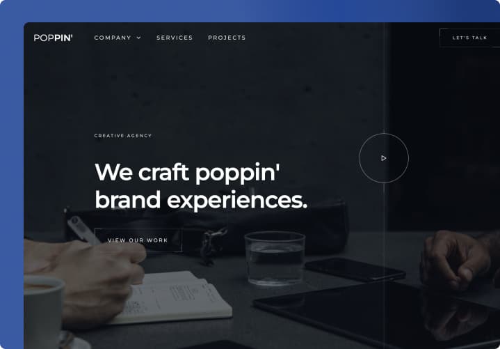 Poppin Webflow Template