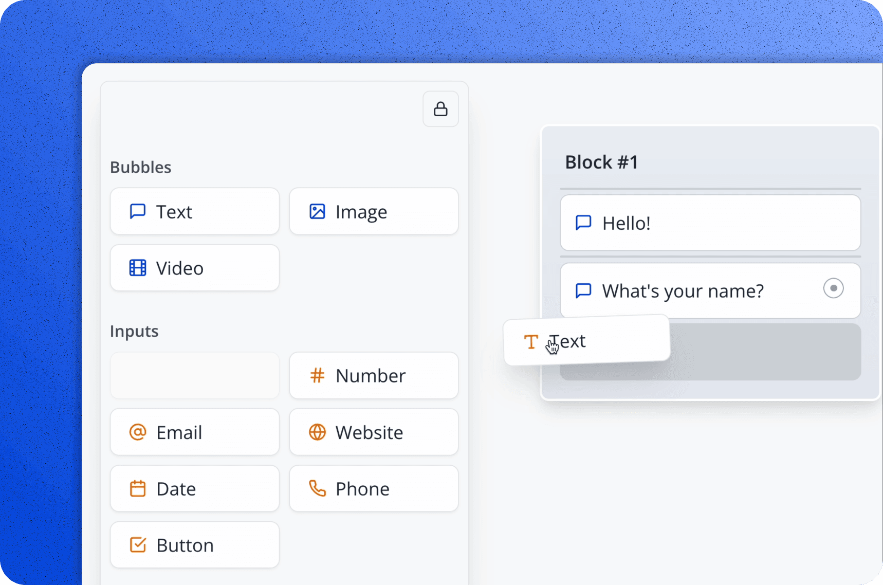 Typebot visual builder